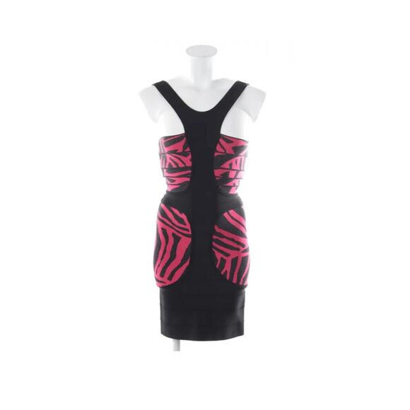 Herve Leger Niva Animal Print Bandage Dress - Picture 12 of 16